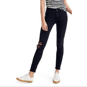 Madewell 10” high riser skinny skinny